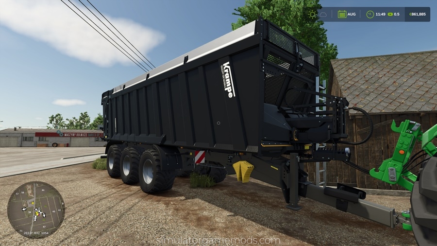 Krampe RamBody AS Series Trailer for Farming Simulator 25