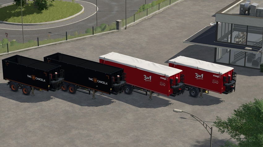 FS25 - Krampe SKS Semi Trailer Pack