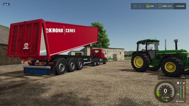 FS25 – Krone Ceres Semi Trailer v1.0
