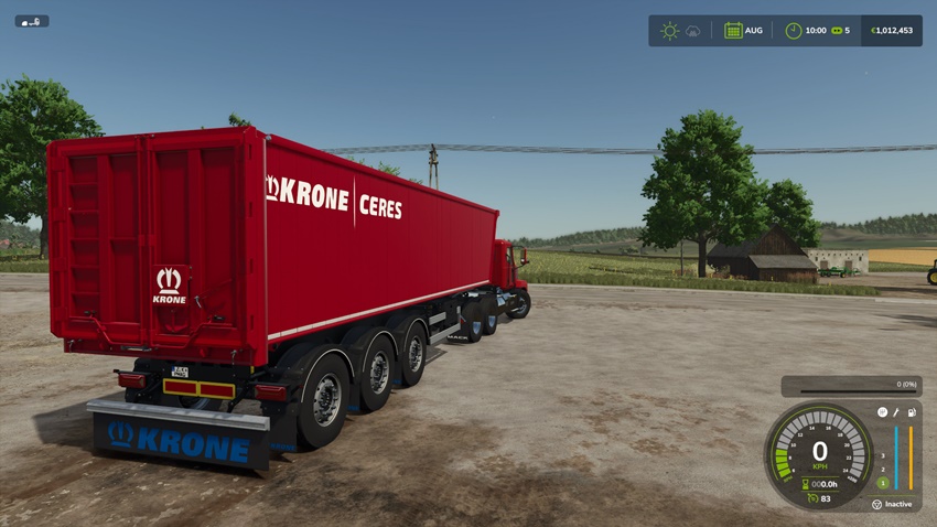FS25 - Krone Ceres Semi Trailer