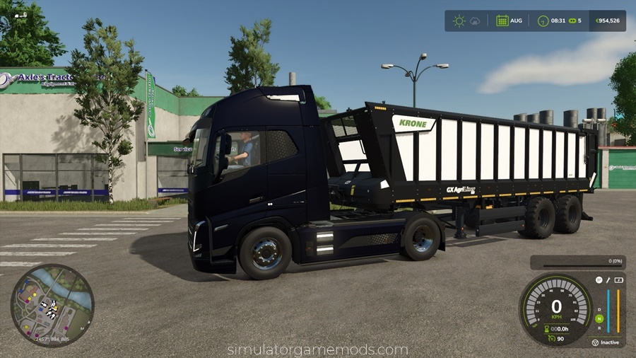 FS25 - Krone GX AgriLiner 520 Trailer