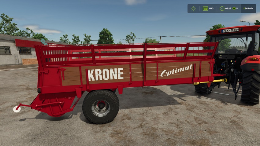FS25 - Krone Optimat Trailer