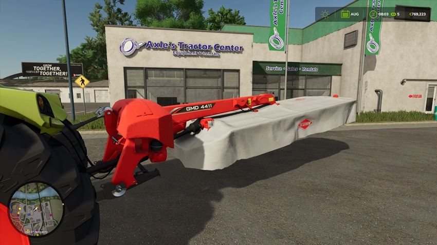 FS25 - Kuhn GMD 4411 Mower Rust Edition