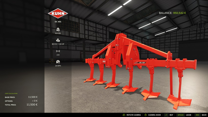 FS25 - Kuhn DC 401