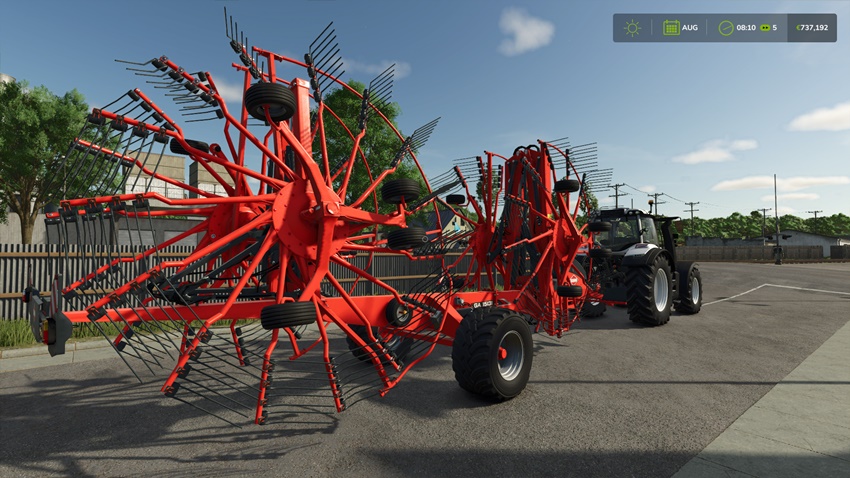 FS25 - Kuhn GA 15131 Windrower Rust Edition
