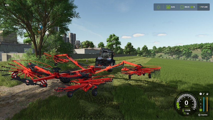 FS25 - Kuhn GA 15131 Windrower Rust Edition