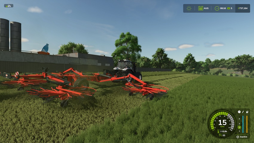 FS25 - Kuhn GA 15131 Windrower Rust Edition