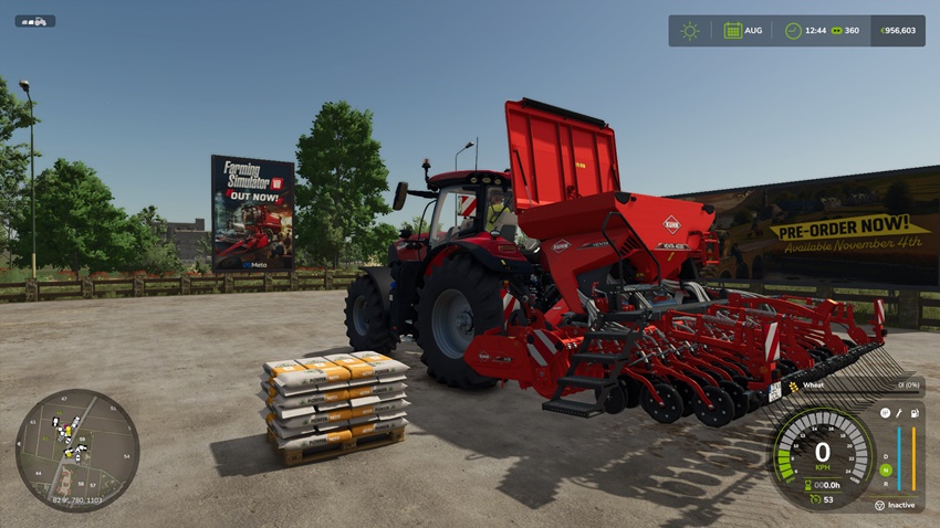 FS25 - Kuhn HR 4040 + VENTA 4030 Rust Edition