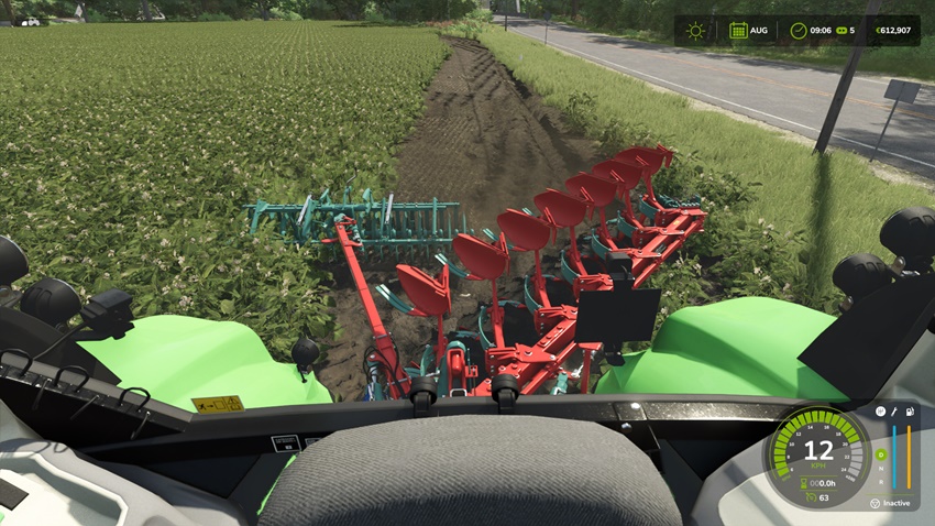 FS25 - Kverneland Ecomat Plow Rust Edition