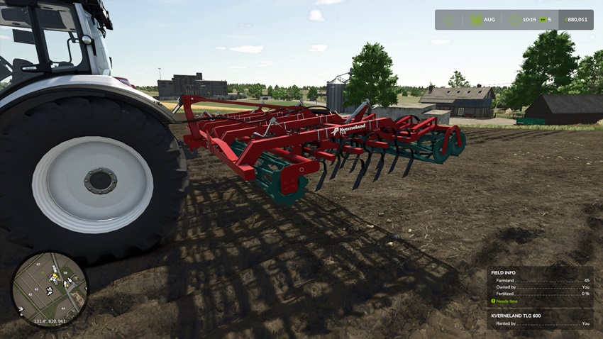 FS25 - Kverneland TLG 600 Cultivator
