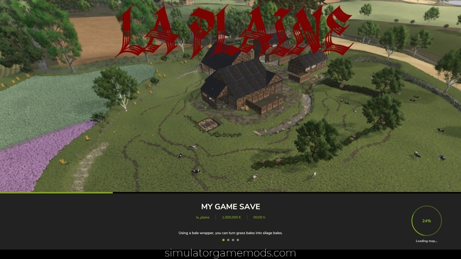 FS25 - La Plaine Map Loading Screen