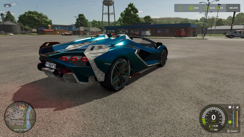 FS25 - Lamborghini Aventador J Roadster and Sian Roadster