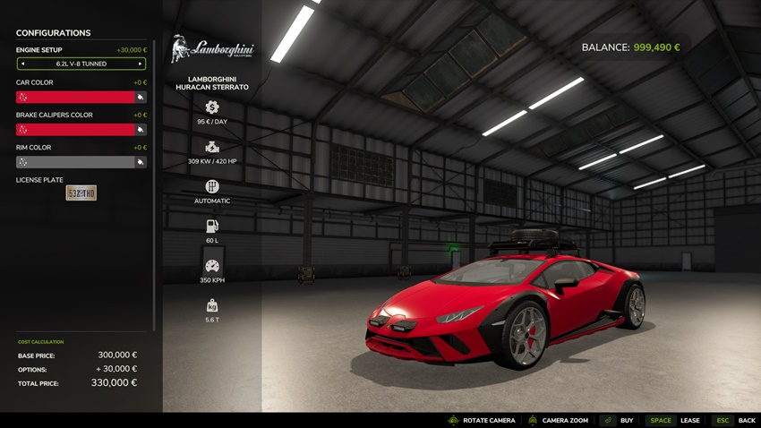 FS25 - Lamborghini Huracan Sterrato