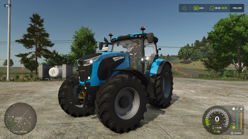 FS25 - Landini Serie 7 Robo-Six Rust Edition