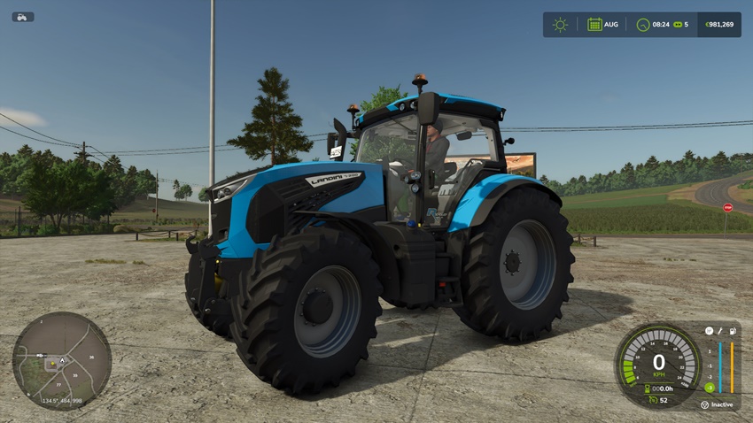 FS25 - Landini Serie 7 Robo-Six Rust Edition