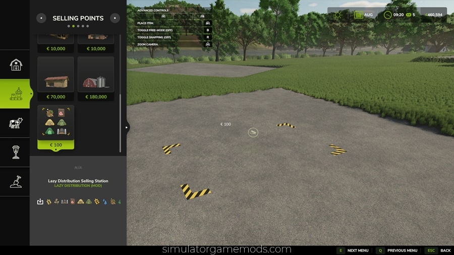 FS25 - Lazy Distribution