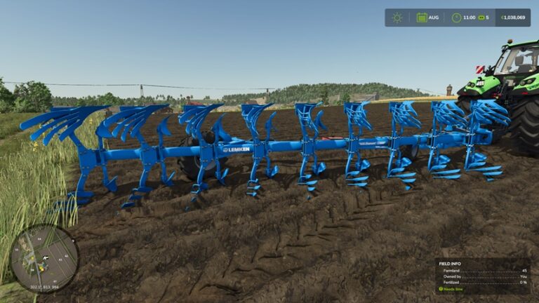 FS25 – Lemken Diamant 12 Plow V1.0
