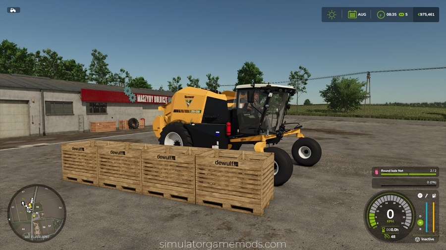 FS25 - Liftable Pallets And Bales