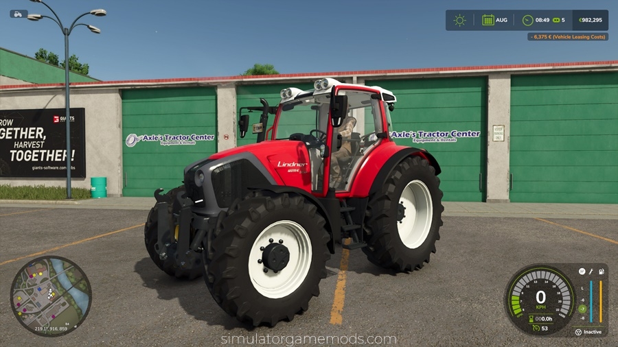 FS25 - Lindner Geotrac 134 EP Rust Edition