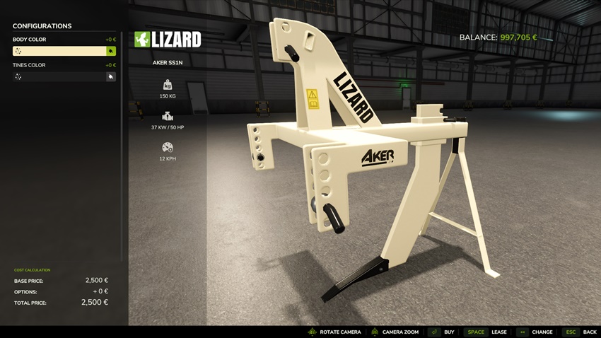 FS25 - Lizard AKER SS1N