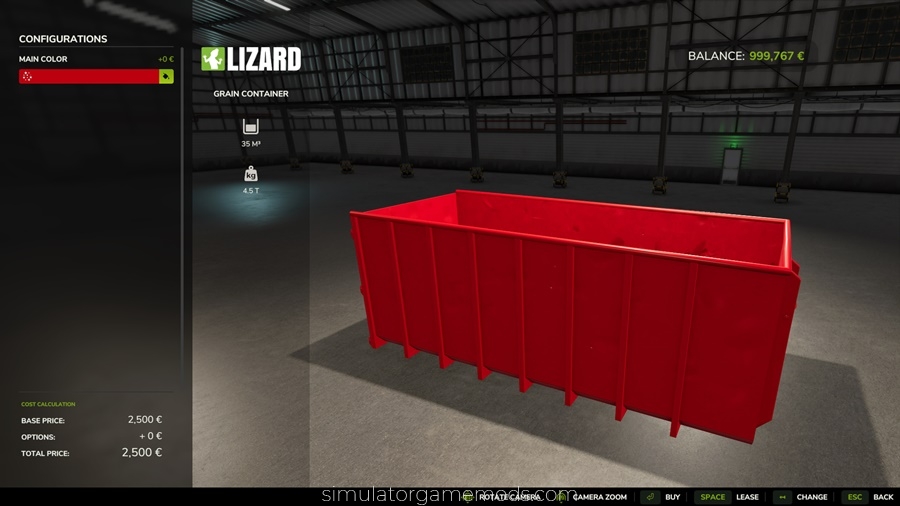 FS25 - Lizard Container for Truck