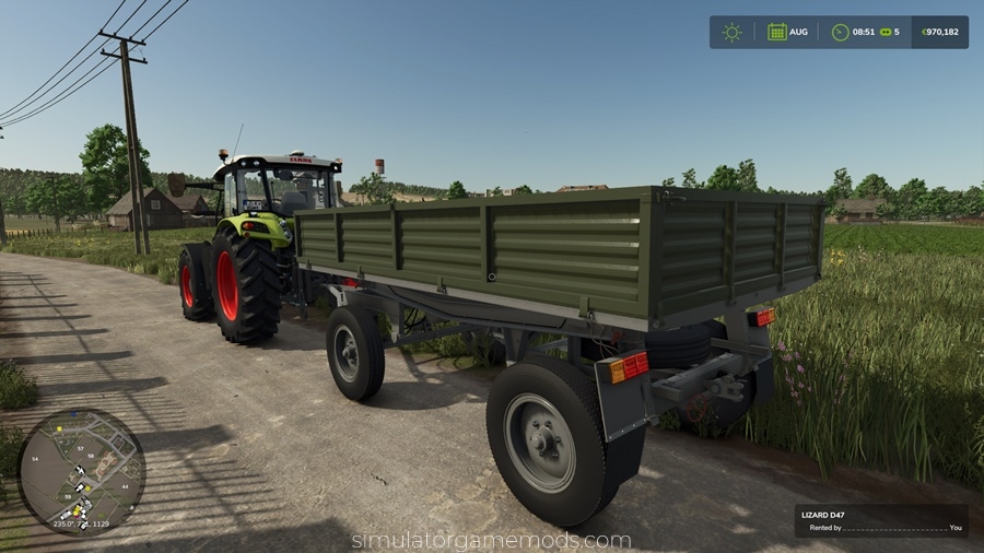 FS25 - Lizard D47 Trailer
