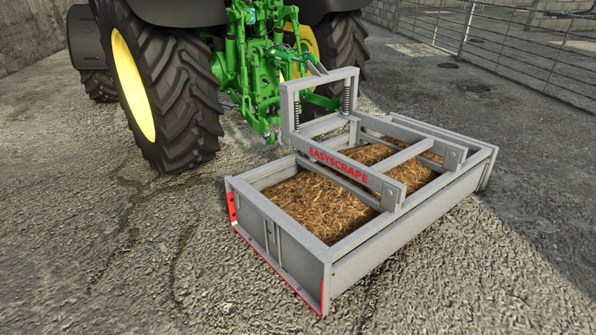 FS25 - Lizard Easyscrape Yard Scraper