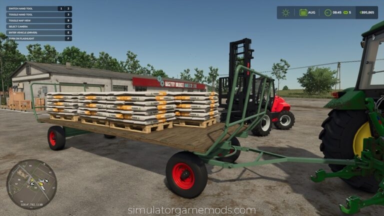 FS25 – Lizard Homemade Trailer V1.0