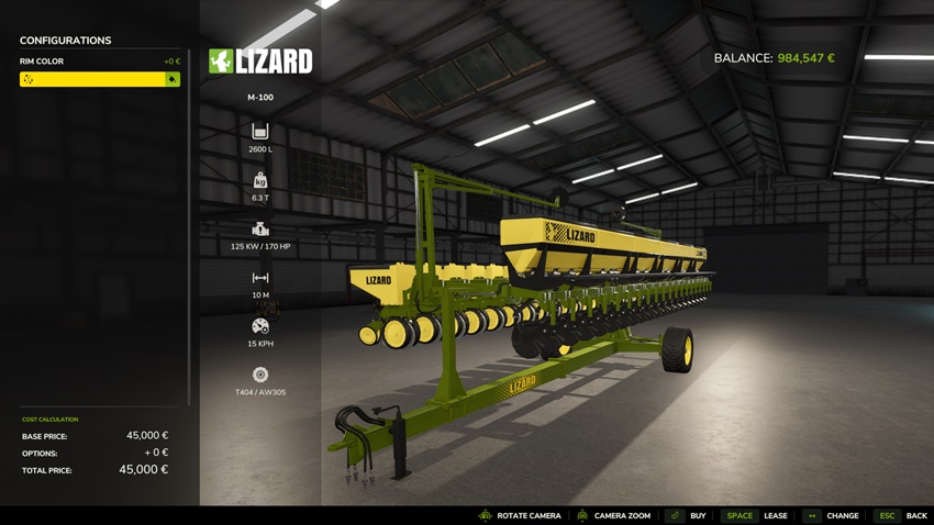 FS25 - Lizard M-99 Planter