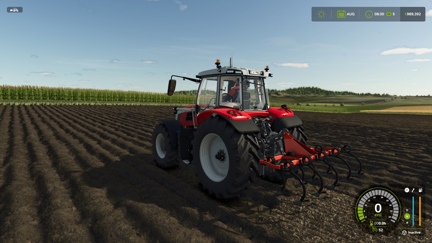 FS25 - Lizard Model 83 9 Arms Cultivator