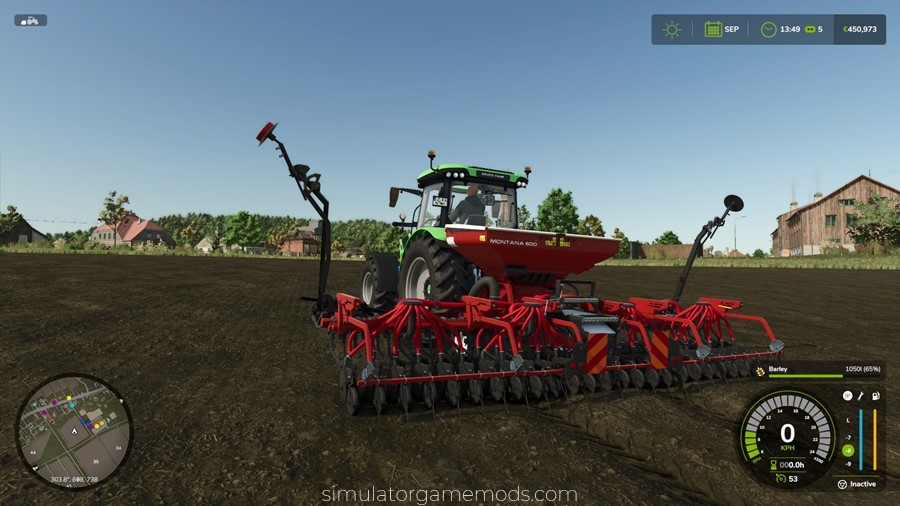 FS25 - Lizard Montana 600 Seeder