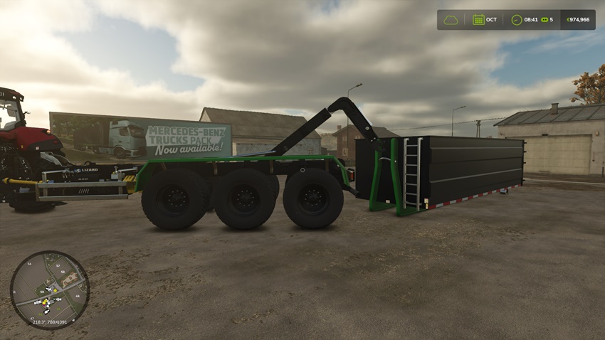 FS25 - Lizard Multifruit Container + Lizard MultiLift Pack