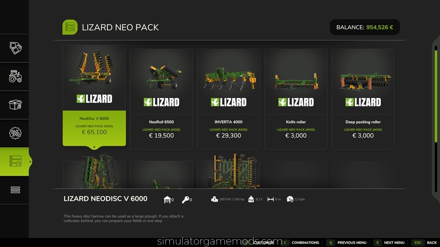 FS25 - Lizard Neo Pack