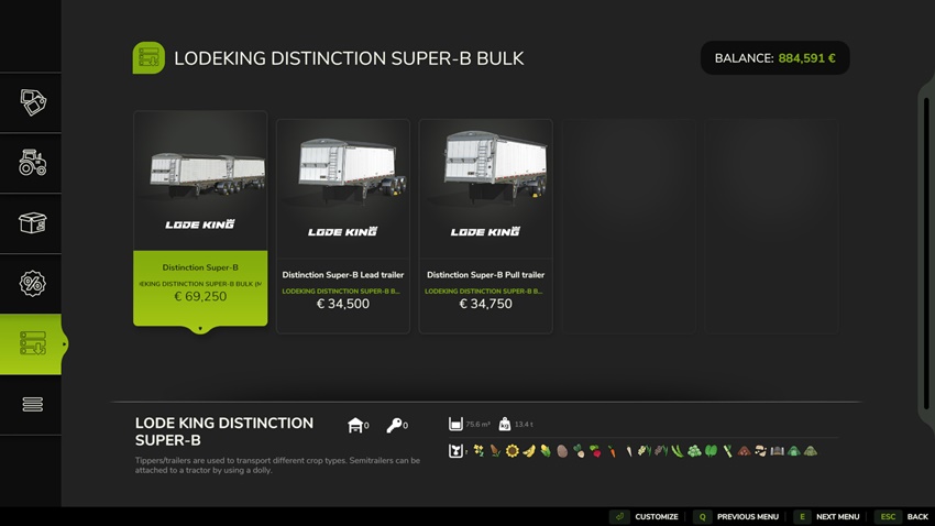 FS25 - LodeKing Distinction Super-B Bulk