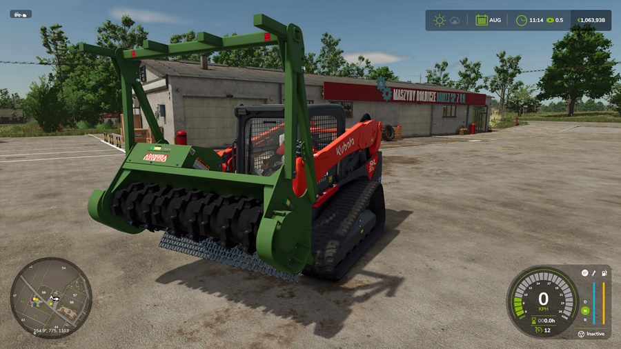 FS25 - Loftness Battle Ax Light Mulcher