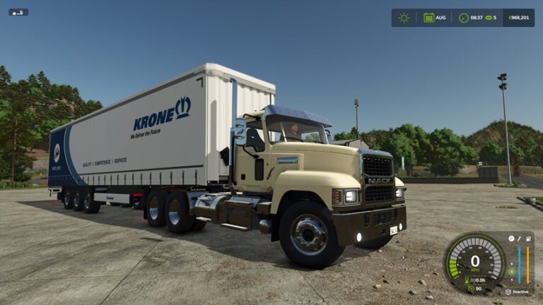 FS25 – Mack Pinnacle 6×4 Rust Edition V1.1