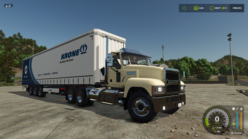 FS25 - Mack Pinnacle 6×4 Rust Edition