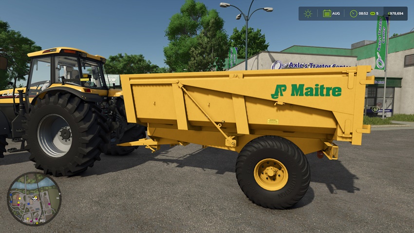 FS25 - Maitre BMM85 Tipper Trailer