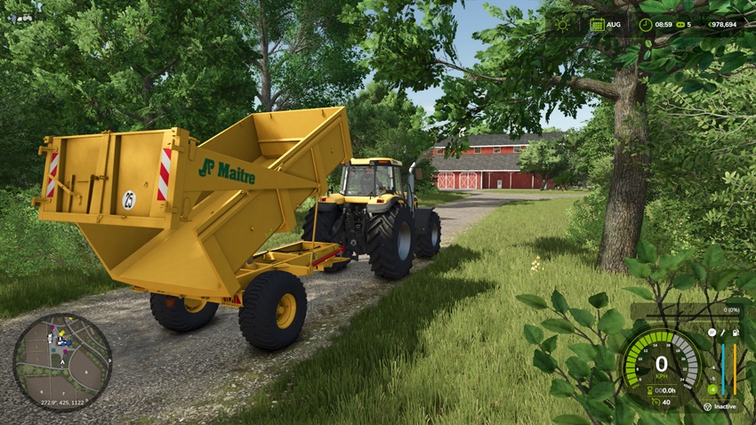 FS25 - Maitre BMM85 Tipper Trailer
