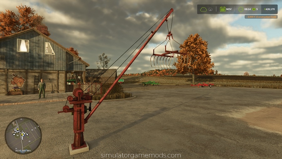 FS25 - Manure Crane