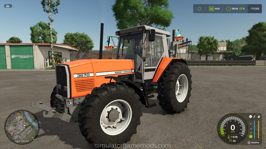 FS25 - Massey Ferguson 3670