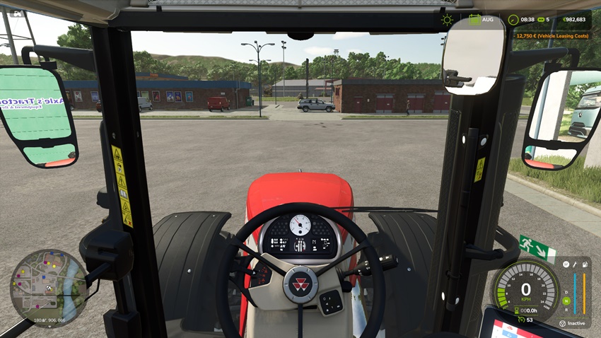 FS25 - Massey Ferguson 8700 S Series Tractor Mod