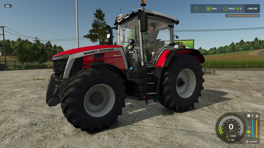 FS25 - Massey Ferguson Series 8S Rust Edition