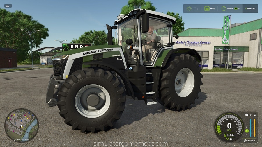 FS25 - Massey Ferguson 8S Xtra Tractor