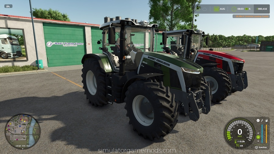FS25 - Massey Ferguson 8S Xtra Tractor