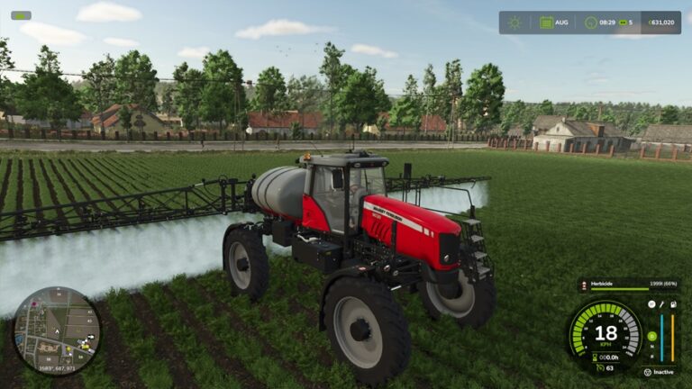 FS25 – Massey Ferguson 9030 Sprayer V1.0