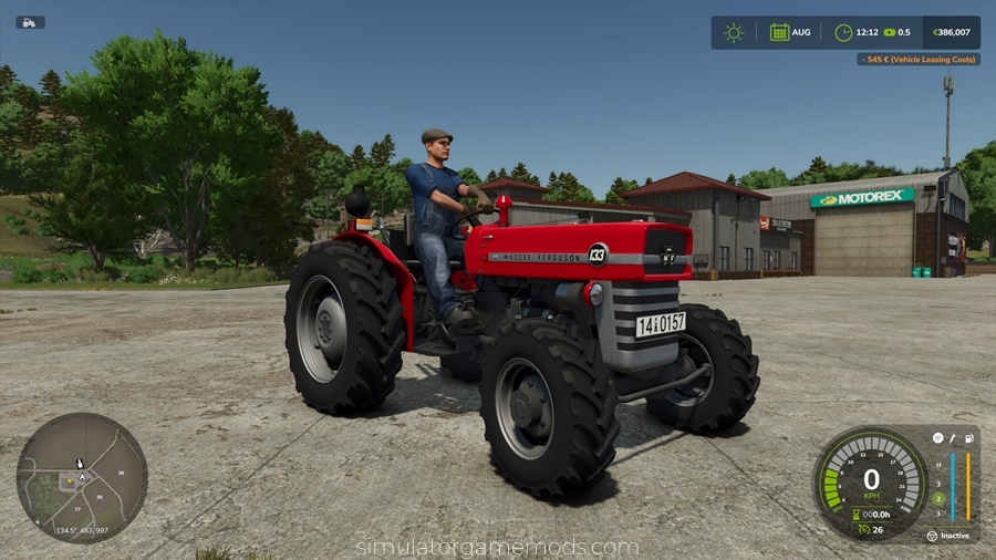 FS25 - Massey Ferguson Small Classic Tractor Pack