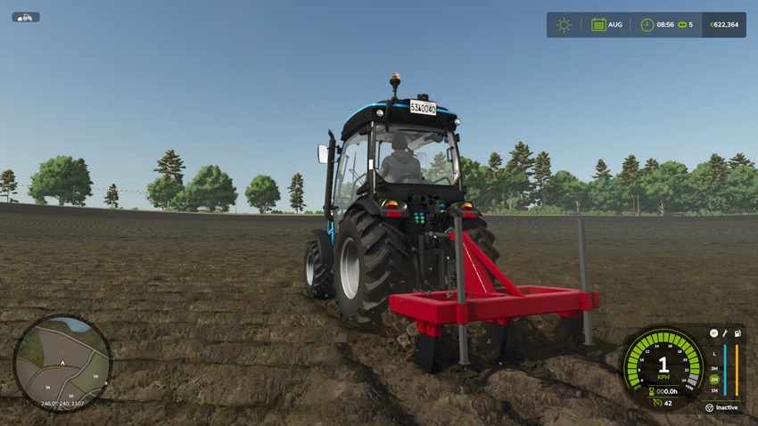 FS25 - Massey Ferguson SD-2 Rust Edition