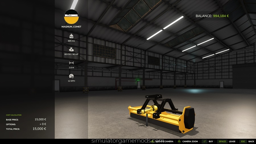 FS25 - McConnell Magnum Comet Mulcher