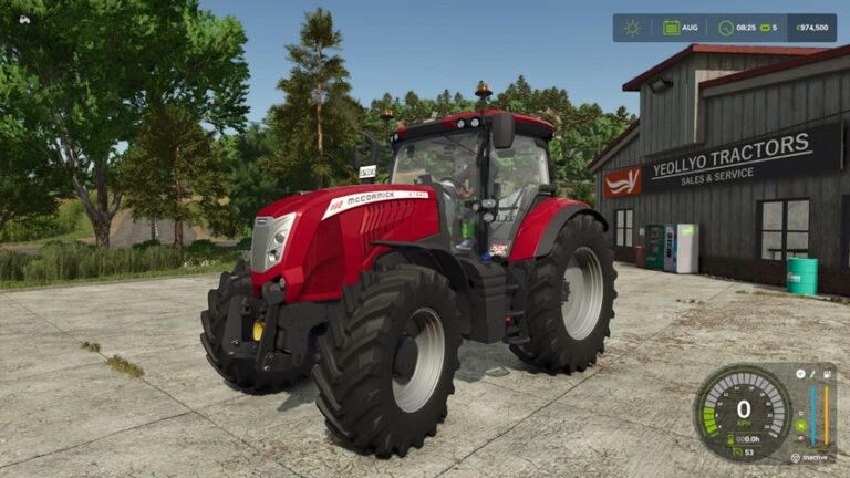 FS25 – McCormick X7 VT-Drive Rust Edition V1.1